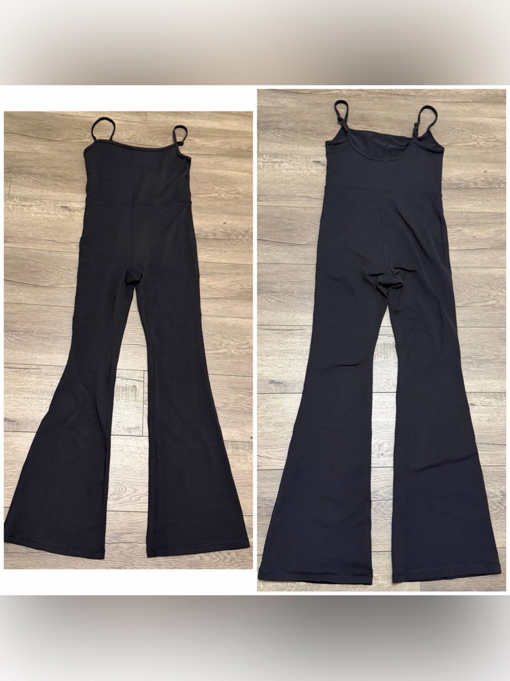 Wilfred Free Aritzia Freestyle Kick Flare One Piece Jumper Jumpsuit Black Sz S - Picture 2 of 8